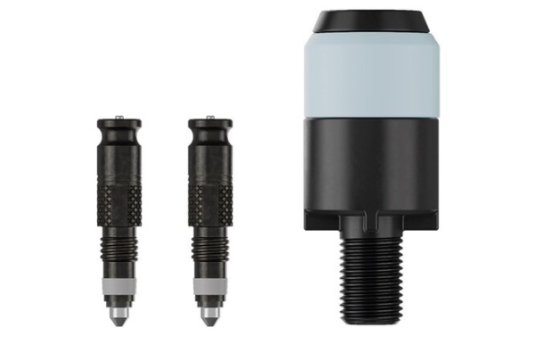 Schwalbe Ventileinsatz Clik Valve SV-SCV Set à 2 Stück & Pumpenkopf-Adapter schw