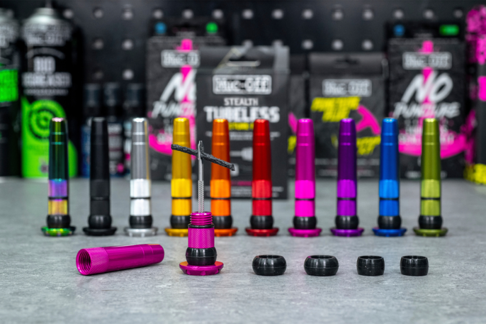 Muc-Off V2 Tubeless Valve Kit 60mm/pink