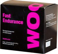 WOO WOO Fast Endurance / 10X Portionen à60g Waldfrucht
