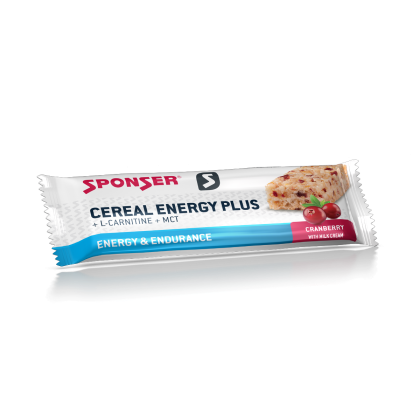 Sponser Cereal Energy Plus, 40g, Cranberry