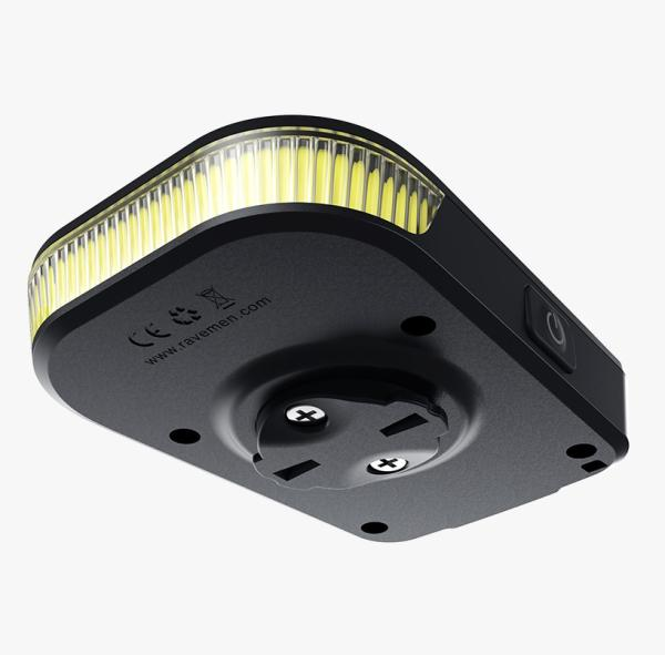 Ravemen FR300 ANT+ Frontlicht an Garmin/Wahoo Halterung