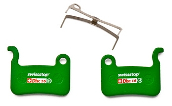 SwissStop Bremsbelag Disc 16 Shimano Organic, 1 Paar, M975/966, M775/765, M585/M535, Saint, Hone, M665 2009