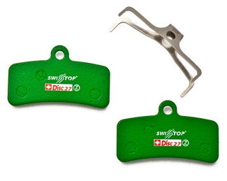 SwissStop Bremsbelag Disc 27 Shimano Organic, 1 Paar, Saint 2009 BR-M810