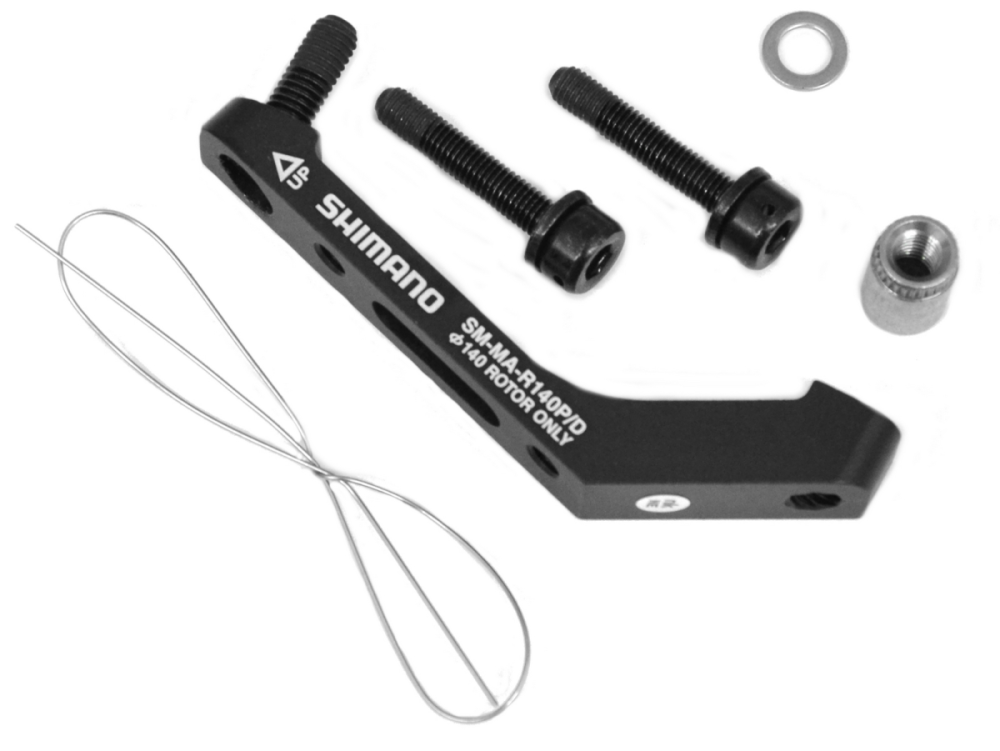 Shimano Road 17 Scheibenbremsadapter hinten, SM-MA-R140PDB  140 mm  P/D  25