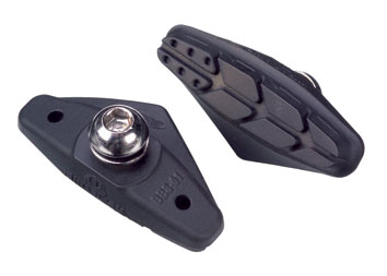 BBB Bremsschuh Roadstop Deluxe Road schwarz, 2 Paar