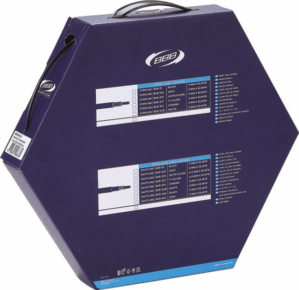 BBB SCHALTK.HÜLLE GESCHMIERT 4MMX50M SWRZ.