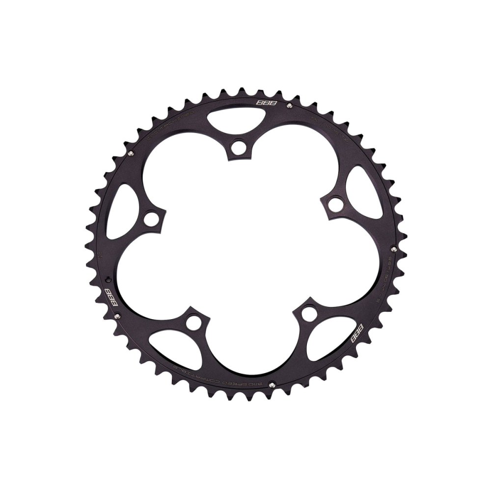 BBB BBB Kettenblatt RoadGear BCR-11S, 52 Zähne, 130mm, schwarz