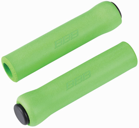 BBB LENKERGRIFFE STICKY SILIKON 130MM, GRUEN