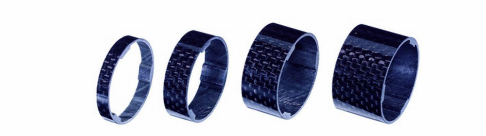 BBB BBB Carbon Spacerset UltraSpace BHP-35 4-teilig, 1-1/8