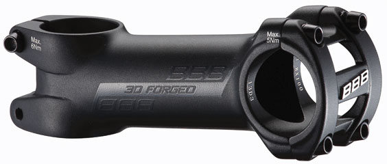 BBB BBB Road Vorbau RoadForce II BHS-08, 1-1/8, +/-6°, 120mm, schwarz, 31.8mm