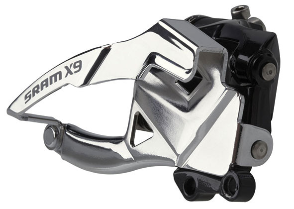 SRAM Umwerfer SRAM X9 3x10 Top Pull High Direct Mount