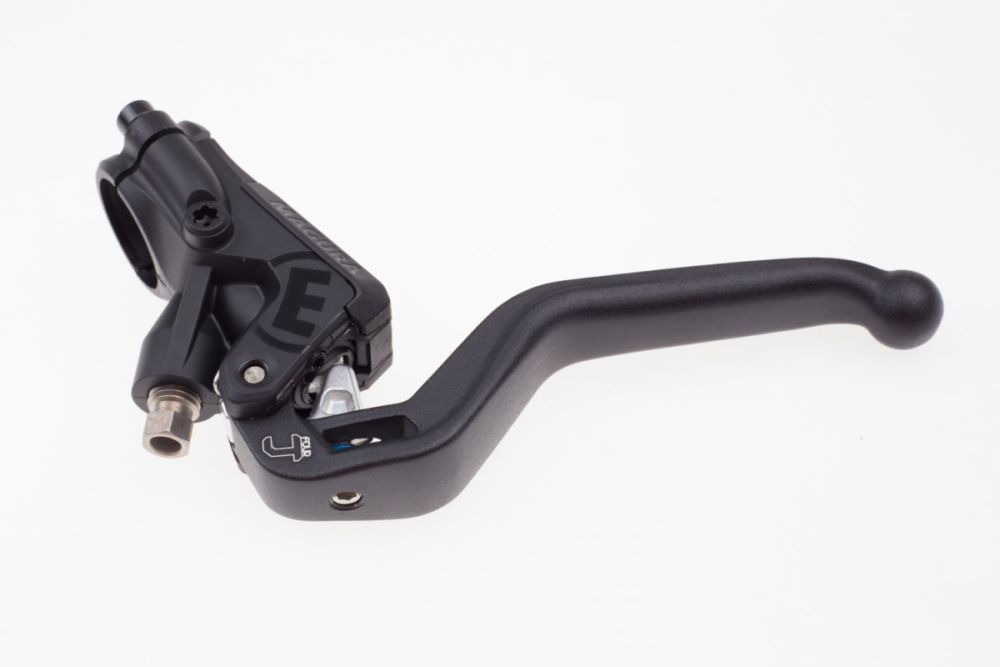 Magura Bremsgriff MT4, schwarz, 3-Finger Aluminium-Hebel mit Kugelkopf, schwarz, ab MJ2015  (VE : 1 Stück)