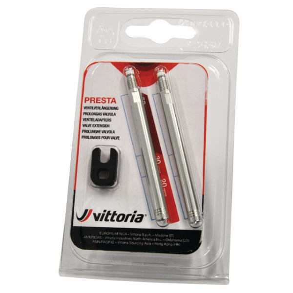 Vittoria Ventil-Verlängerung 30 mm Prestaventil Set à 2 Stück