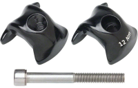 Ritchey Single Bolt Adapter für Sattelstütze Carbon, für Rails 7x9,6mm, fi'zi:k/Selle Italia
