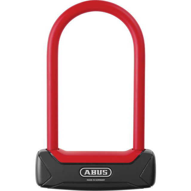 ABUS Bügelschloss Granit Plus 640 135x150 ohne Halter rot