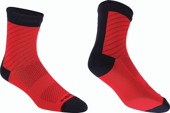 BBB Socken Thermofeet rot 35-38, 150mm Bund, für kalte Wetterbedingungen