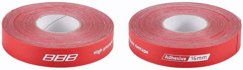 BBB RIMTAPE HP ADHESIVE 18MMX10M RED