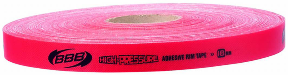BBB RIMTAPE HP ADHESIVE 18MMX45M RED