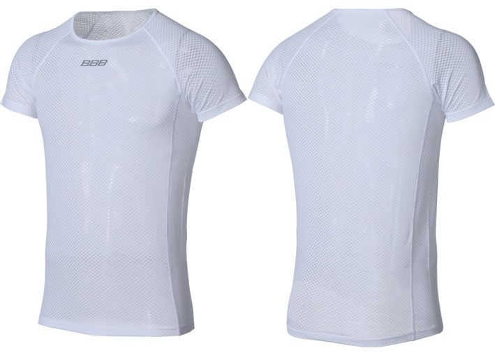 BBB Unterleibchen kurz Arm M / L weiss, MeshLayer