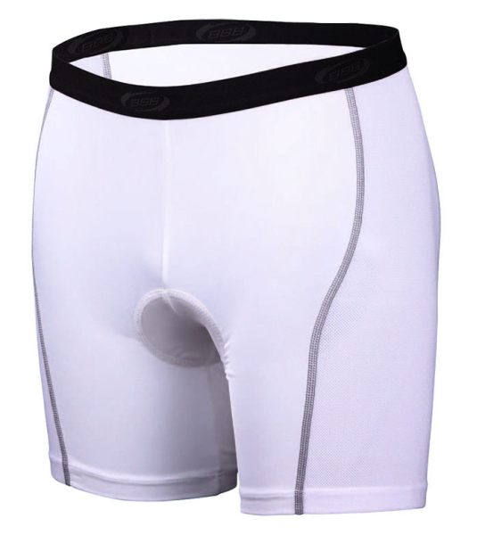 BBB Unterhose mit Polster unisex weiss XS/S,