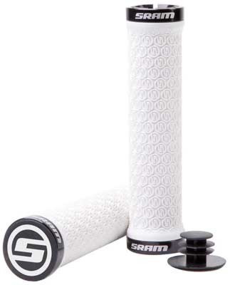 SRAM Lenkergriff SRAM LockingGrips Paar verschraubbar weiss