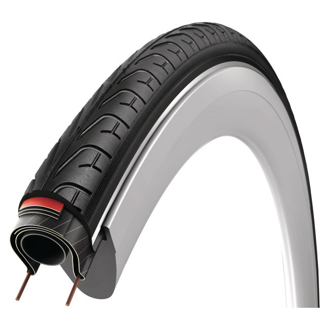 Vittoria Pneu Randonneur 700x40c starr mit Reflexstreifen schwarz