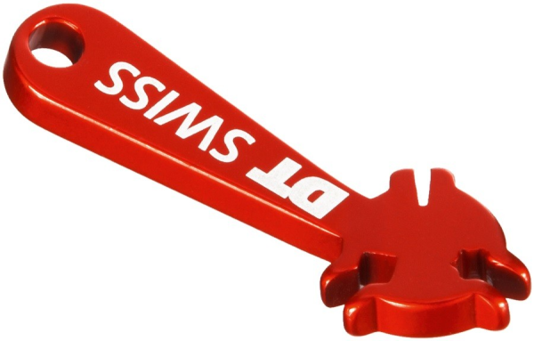 DT Swiss Multitool rot, Speichenhalter, Torx & 4-Kant Nippelspanner