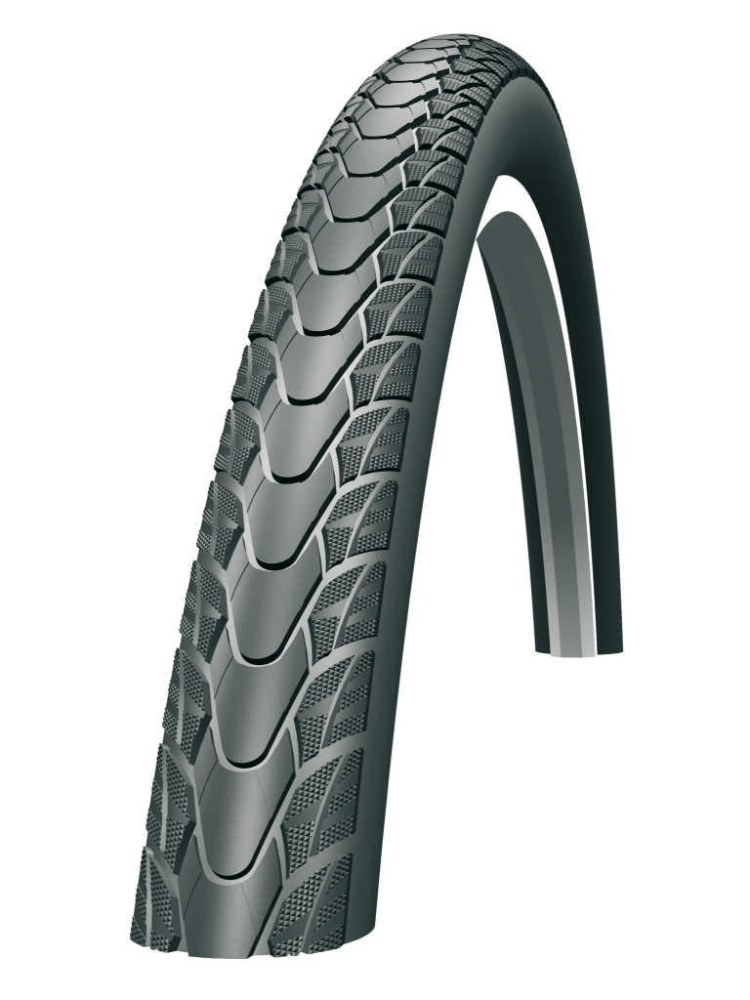 Schwalbe Marathon Plus Reflex , 700x35C, HS440, schwarz, Drahtreifen