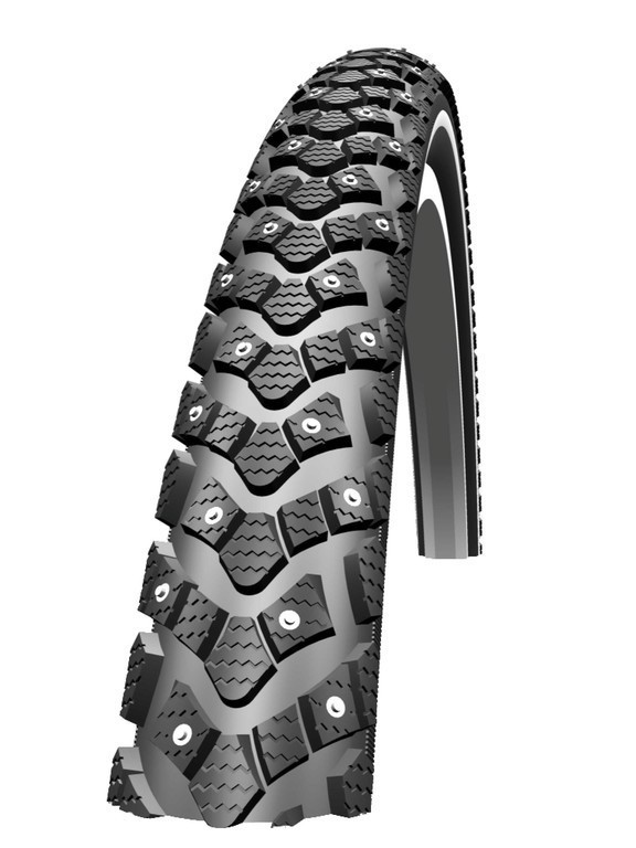 Schwalbe Marathon Winter Plus, 700x42C HS396, schwarz, Drahtreifen
