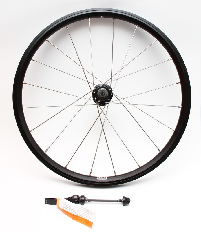 Tern Front Rimset,F,20x20H,BK/SL,Formula QR TERN