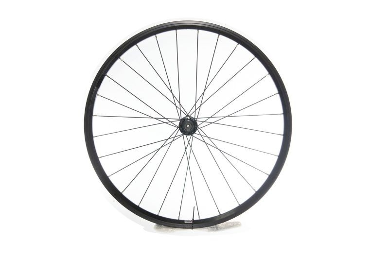 Tern Front Rim Set, 24 x 28H, Mini Alu Hub 100 mm (Black)