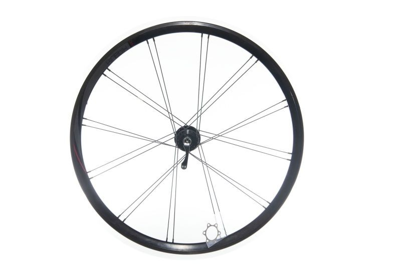 Tern Front Rim Set, 26 x 24H, Kinetix Pro Disc, 100 mm (Black)