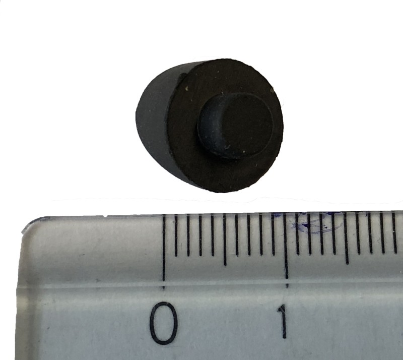 Tern HINGE SHAFT PLUG, OCL JOINT,BLACK,10.2MM TERN