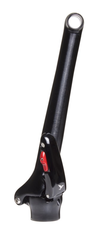 Tern HANDLEPOST,PHYSIS T-BAR, BLK, L:320, 12° TERN