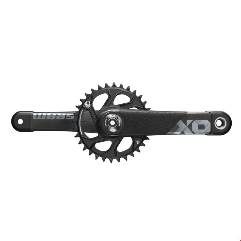 SRAM Kurbel X01 DH DUB 83mm 165mm Direct Mount 34Z X-SYNC 2, black