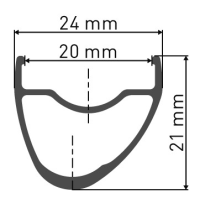 DT Swiss ER 1400 Dicut 21 Disc Hinterrad, Mod. 19, Center Lock 12x142mm 20mm Shimano 11-fach
