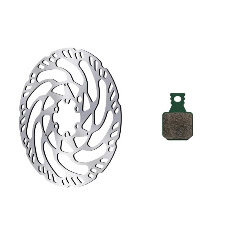 Magura MT eSTOP  Kit 180/C - 8.S: Disc MDR-C 6-Loch und Bremsb. 8.S,Sport (VE :1 Set)