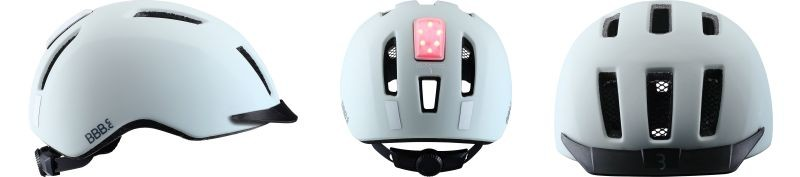 BBB Helm Grid matt weiss M (52-58cm)