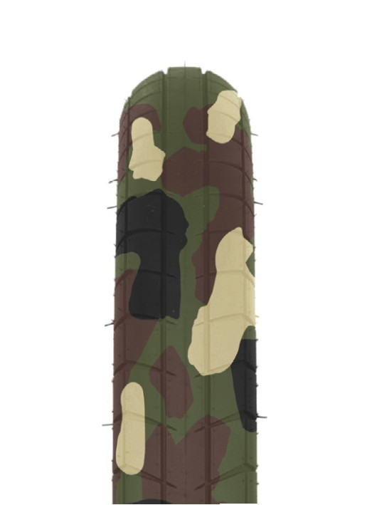 Eclat / Salt / Salt+ / We the people  BURN tire, camoflage, 20' x 2.4' 65psi