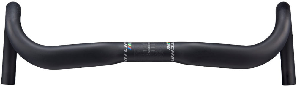 Ritchey Road Lenker WCS Ergomax 40cm (c-c oben), blatte black, 31.8mm Di2 internal routing