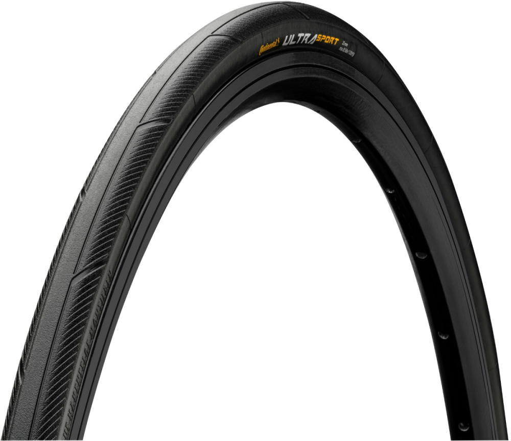Continental Ultra Sport III 700x25C Falt black