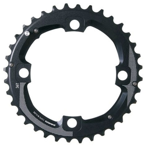 SRAM CRING MTB 22T 10SP 64 AL3 BTBLK