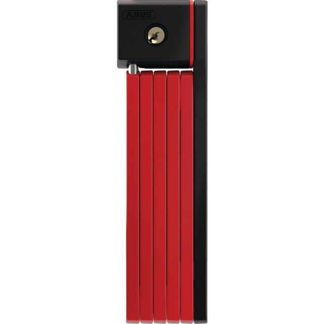 ABUS Faltschloss uGrip Bordo 5700/80 mit Halter SH 5700/80 rot