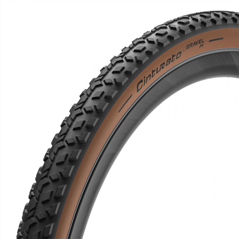 Pirelli Cinturato Gravel TLR Mixed Terrain Classic 700C para sidewall, 40mm