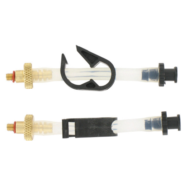 VAR Ersatzschläuche M6 Set à 2 Stk. zu Disc Entlüftungsset orange