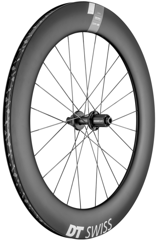 DT ARC 1400 Dicut 80 Disc Hinterrad, Mod. 21, Carbon, Center Lock 12x142mm 20mm Shimano/SRAM XDR