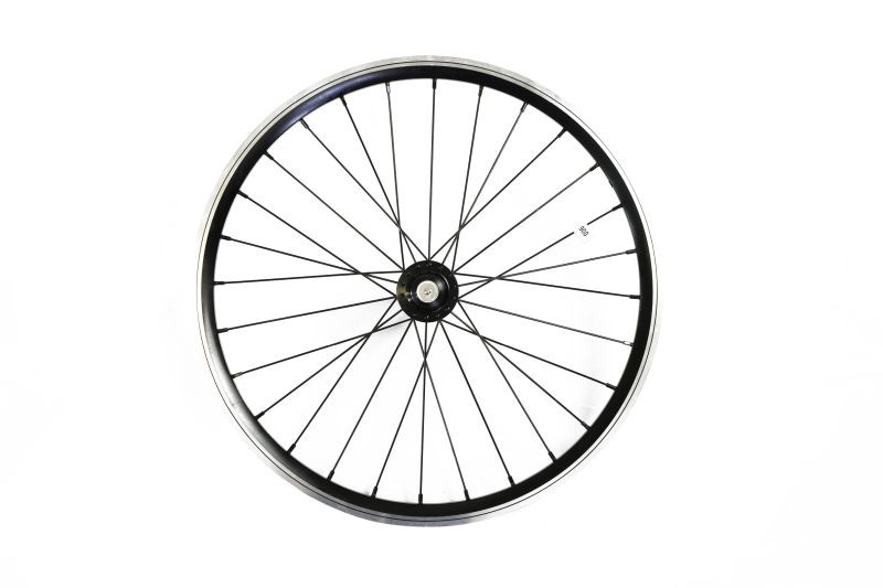 Tern Rear Rim Set, 20'x28H, Black, BYB P8 Kinetix, 130 mm
