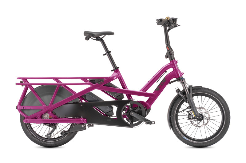 Tern GSD S10 Cargo Line, 1000Wh Shimano 1x10,  Dragon Fruit, Purple
