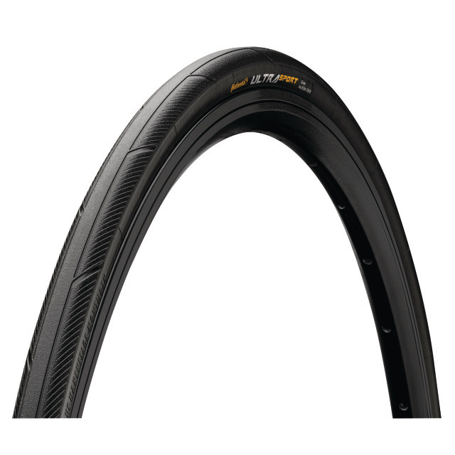 Continental Ultra Sport III 700x25C Falt black