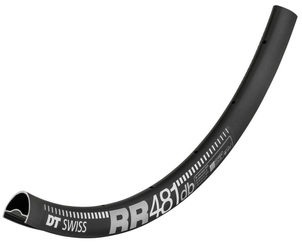 DT Swiss Felge RR 481 Disc 28 Loch, schwarz, 22mm incl. washer